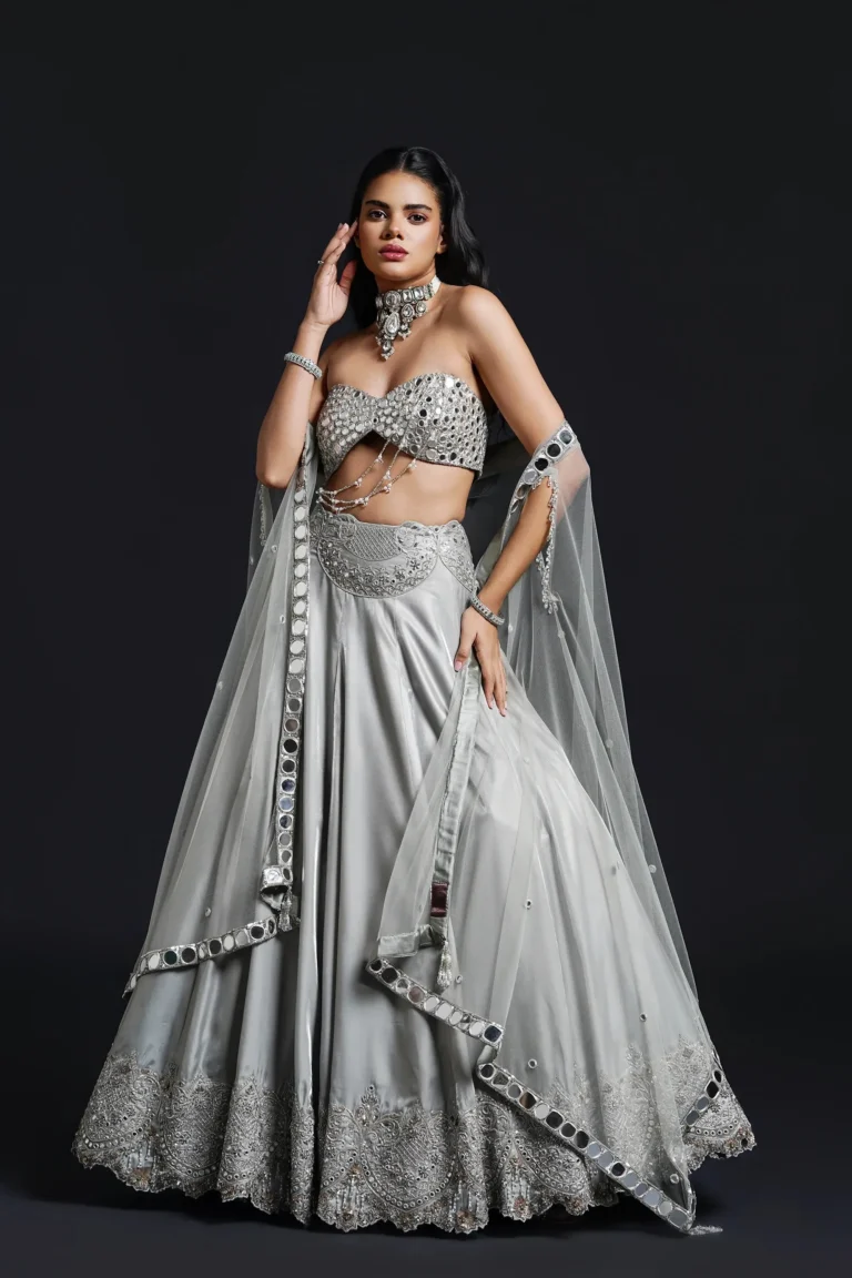 cape lehenga vs traditional lehenga comparison